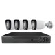 Професионален комплект за сигурност с 4 камери IP67 YL-806B 8