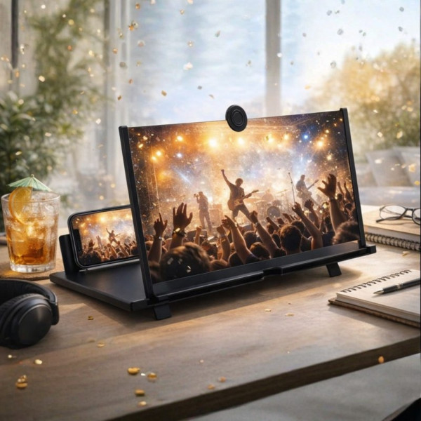 3D Увеличителен екран за смартфон с 5x мащабиране