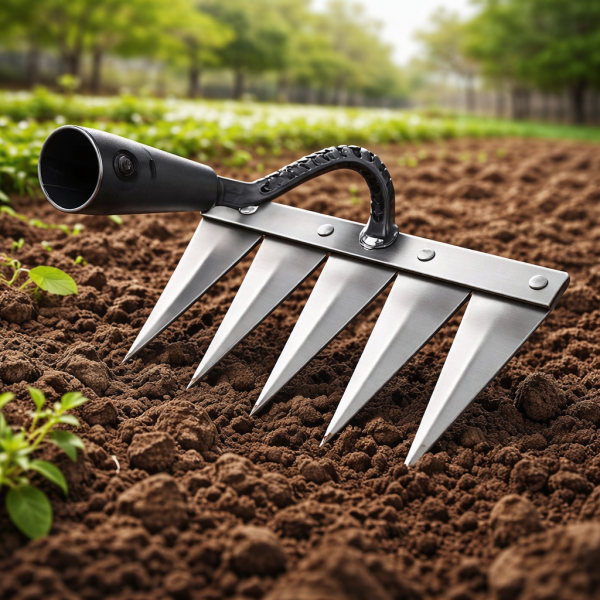 Многофункционален градински инструмент за поддръжка на почвата