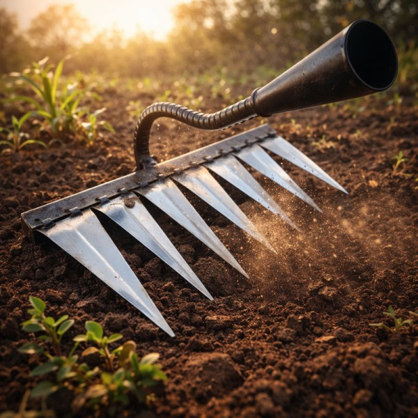 Многофункционален градински инструмент за поддръжка на почвата 4