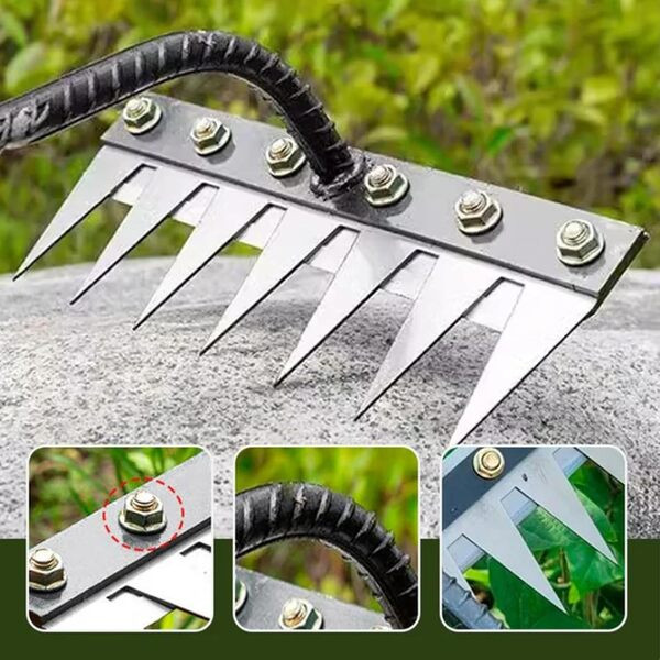 Многофункционален градински инструмент за поддръжка на почвата