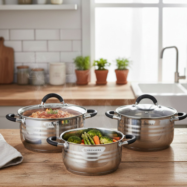 Премиум комплект съдове Edenberg - 6 части 2