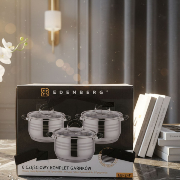 Премиум комплект съдове Edenberg - 6 части 3