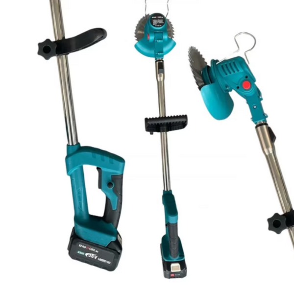 Акумулаторен комплект 3в1 – тример, ножица и резачка с 3 батерии 36V/8Ah 8