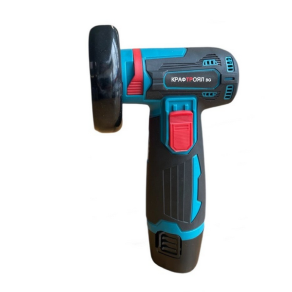 Мини ъглошлайф KraftRoyal 24V 6Ah с безчетков мотор и 2 батерии за бързо и прецизно рязане