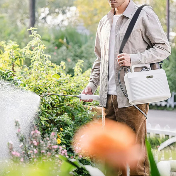 Електрическа градинска пръскачка с батерия 2200 Mah, налягане, 5L 3