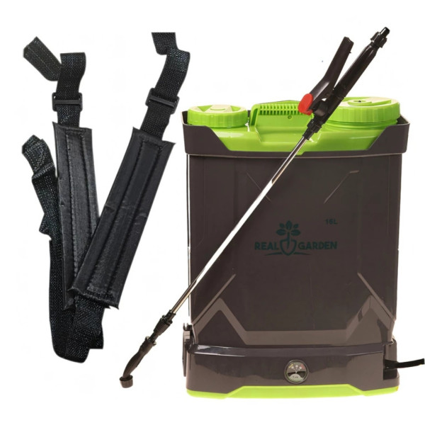 Акумулаторна пръскачка Real Garden 16L – Електрическа, 12V