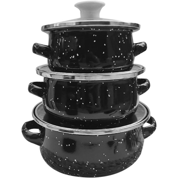 Комплект от 3 тенджери - 16см, 18см, 20см 7