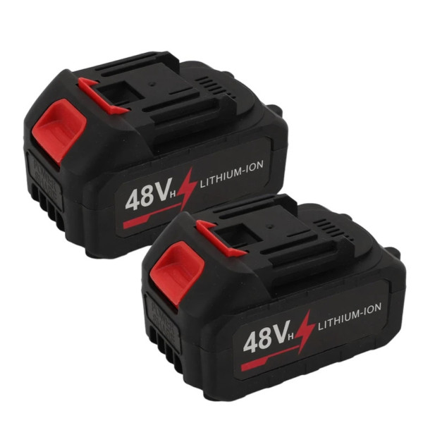 Акумулаторен мини верижен трион 6", Комплект с 2 батерии 6000mAh и куфар