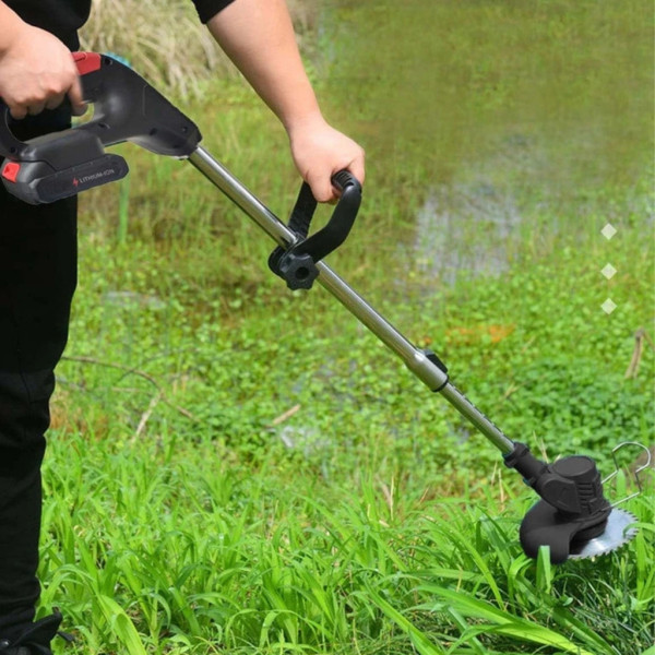 Безжична градинска косачка - тример за трева XXL, 2x AC 1