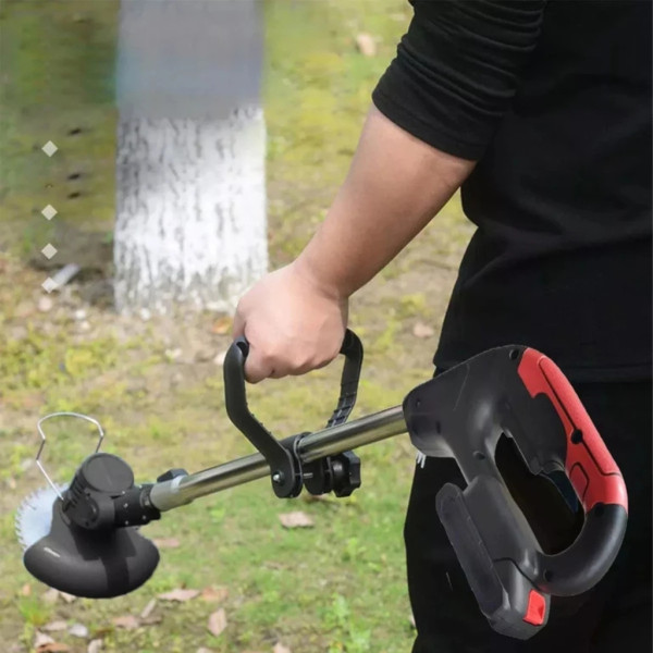 Безжична градинска косачка - тример за трева XXL, 2x AC 2