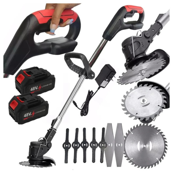 Безжична градинска косачка - тример за трева XXL, 2x AC