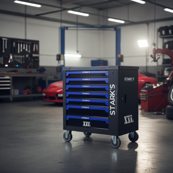 Професионална количка с инструменти 258 части – пълен набор за автосервизи и майстори