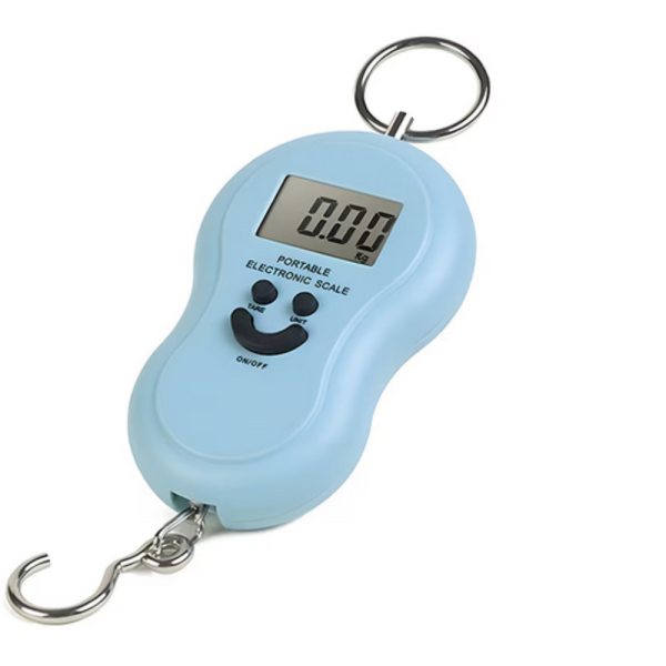 Преносим електронен кантар, WeiHeng, до 50 кг, ръчен SD343