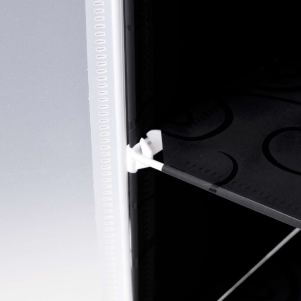 Черен модулен шкаф за обувки - функционалност и красив дизайн в едно