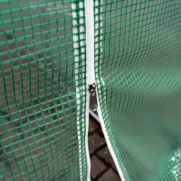 Резервно покривало за оранжерия 3x2x2м – Армирано UV , с цип и прозорци (без рамка)