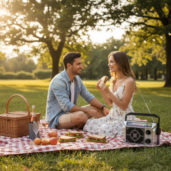 Радио Meier MD-9393 с акумулаторна батерия и FM/AM/SW обхват — мощен звук и яснота 2