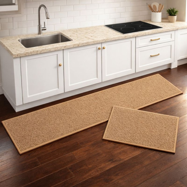 Комплект от 2 броя противоплъзгащи кухненски килими