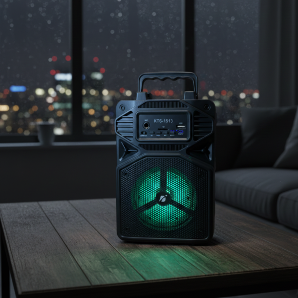 Караоке тонколона с Bluetooth KTS-1513 4“ и микрофон 2