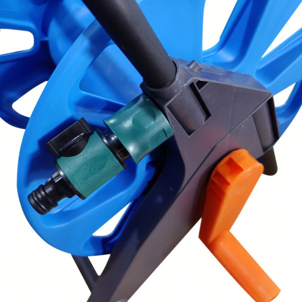 Преносима макара за градински маркуч 9