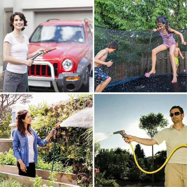 Бърз конектор за градински маркуч с нипел за вентил 3