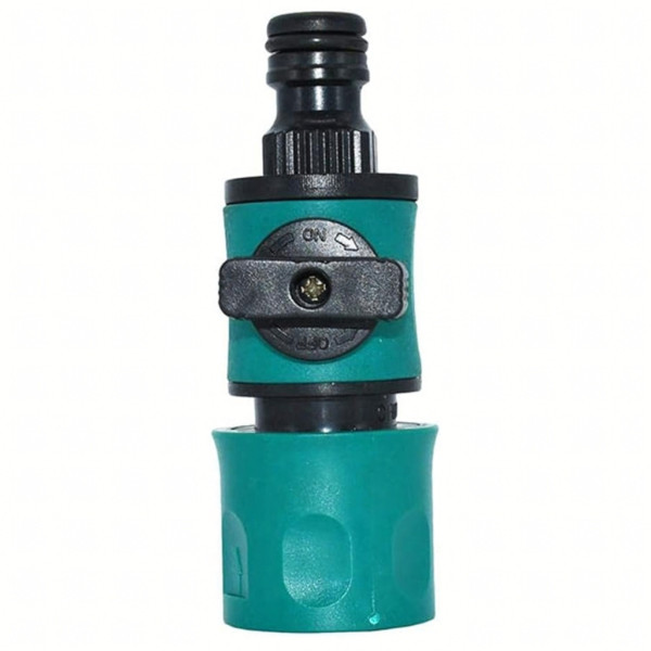 Бърз конектор за градински маркуч с нипел за вентил 13