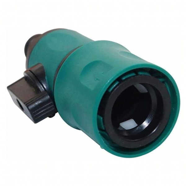 Бърз конектор за градински маркуч с нипел за вентил 14