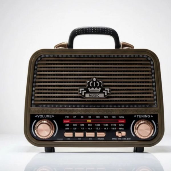 Винтидж радио MEIER MD-1308BT - ретро дизайн с модерни функции 2