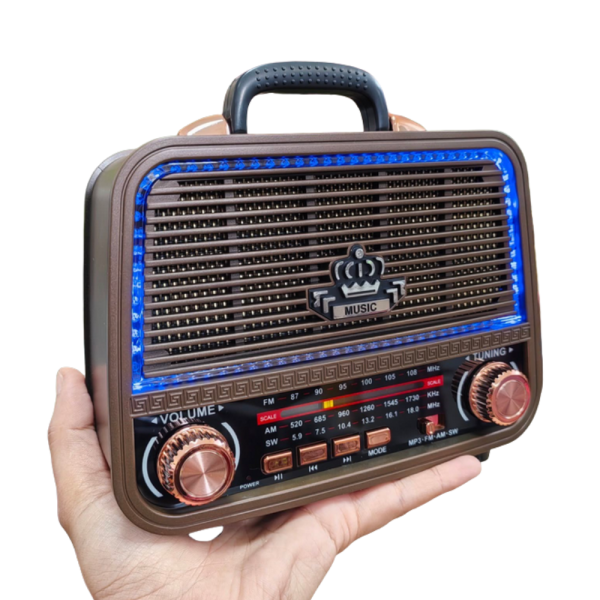 Винтидж радио MEIER MD-1308BT - ретро дизайн с модерни функции 6