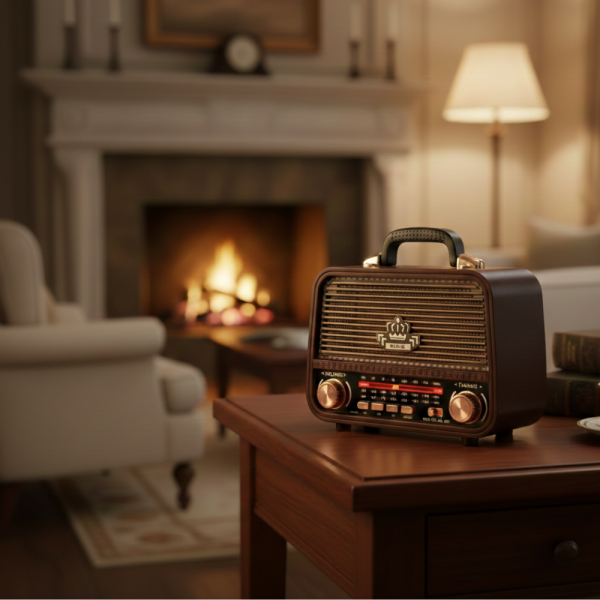 Винтидж радио MEIER MD-1308BT - ретро дизайн с модерни функции 4