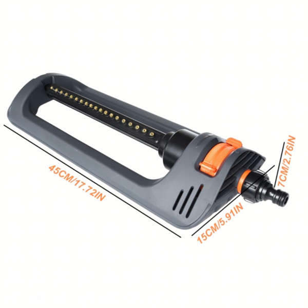 Градинска пръскачка с регулируема осцилираща система, 19 отвора 15