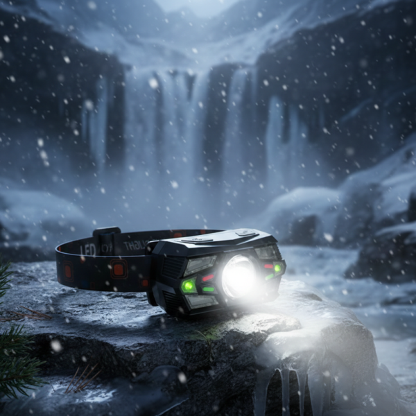 LED челник BL-CT108 с PIR сензор за безконтактно включване, водоустойчив и лек 1