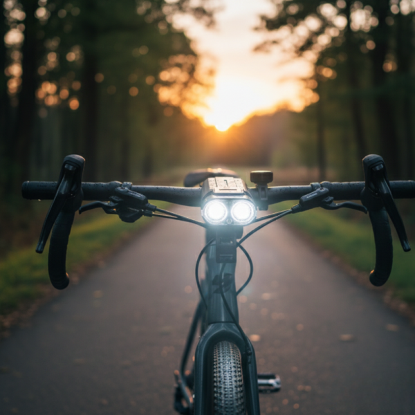 Мощен Led фар за велосипед и фенер 2в1 BL-SM-220 - сигурно и мощно каране 1