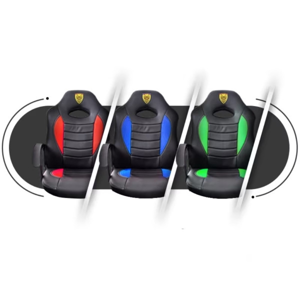 Детски геймърски офис стол – Спортен дизайн, ергономичен и регулируем 5