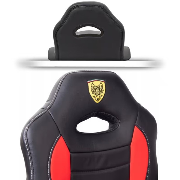 Детски геймърски офис стол – Спортен дизайн, ергономичен и регулируем