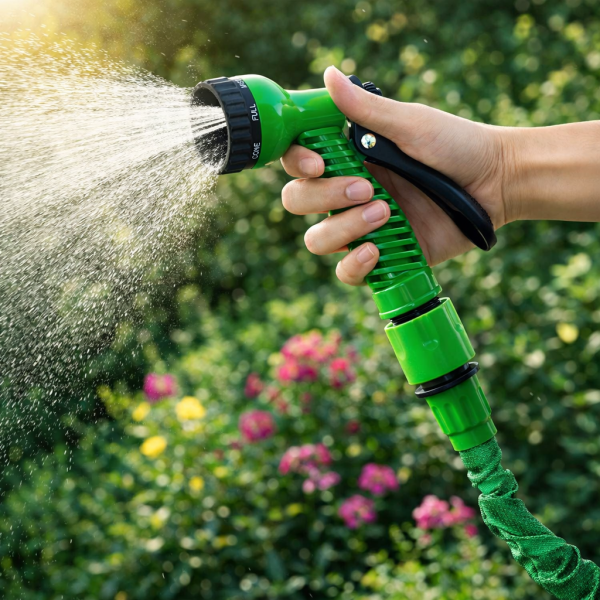 Мултифункционален градински пистолет за поливане – 6 режима на работа, ергономичен дизайн