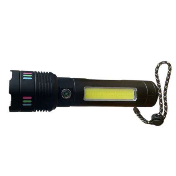 LED мощен фенер BL-707-TG – ярък фенер с Type-C зареждане 6