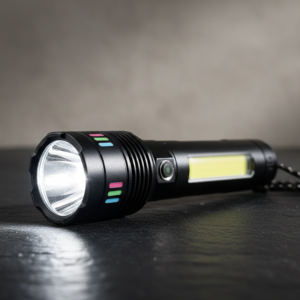 LED мощен фенер BL-707-TG – ярък фенер с Type-C зареждане