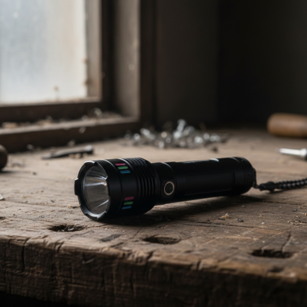 LED мощен фенер BL-707-TG – ярък фенер с Type-C зареждане