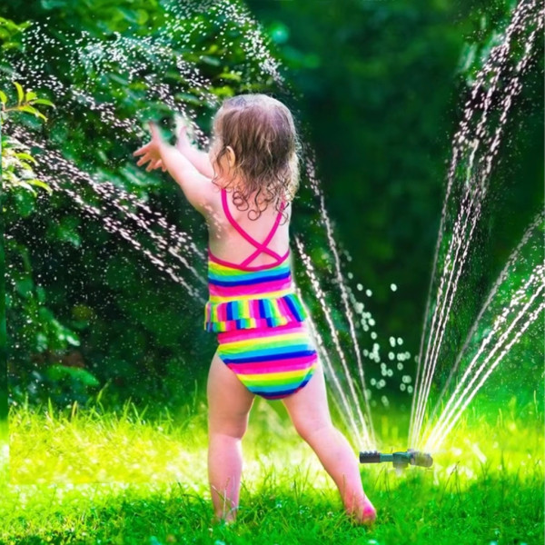 Автоматична градинска пръскачка с 3 регулируеми рамена и 12 дюзи, 360°