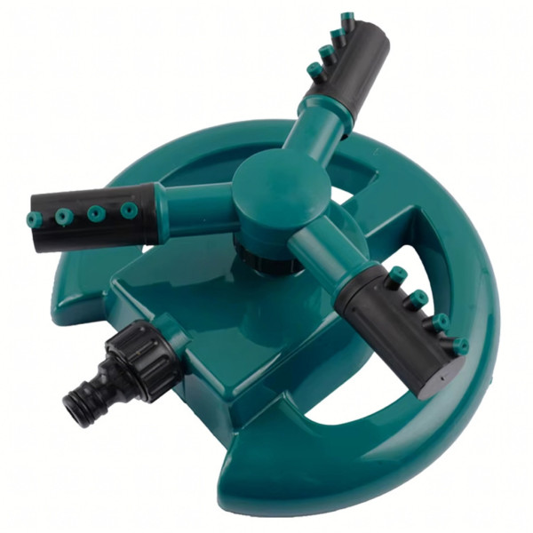 Автоматична градинска пръскачка с 3 регулируеми рамена и 12 дюзи, 360°