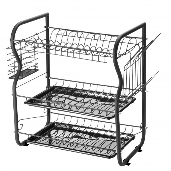 Сушилник за съдове Rosberg R53000O, 3 нива, 43x24x45 см 3