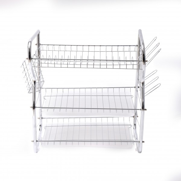 Сушилник за съдове Rosberg R53000O, 3 нива, 43x24x45 см