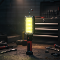 Мощна работна Led лампа ZJ-8859-B преносима с удължен заряд