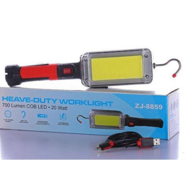 Мощна работна Led лампа ZJ-8859-B преносима с удължен заряд