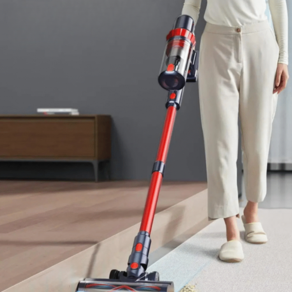 Безжична ръчна прахосмукачка тип „стик“ – V Group KB-703B CLEAN24 2