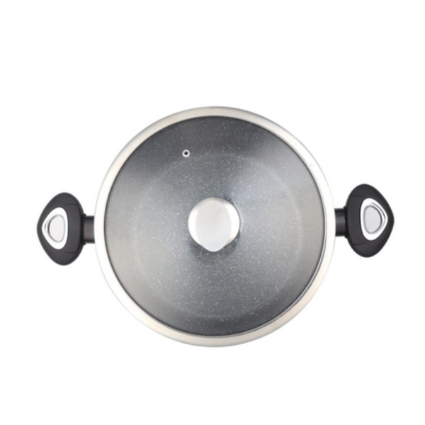 Комплект от 12 части - тенджери, тиган и подложки Edenberg EB-5613