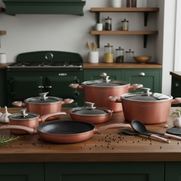 Комплект съдове за готвене EDENBERG EB-5625 - всичко необходимо в кухнята 3