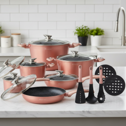 Комплект съдове за готвене EDENBERG EB-5625 - всичко необходимо в кухнята