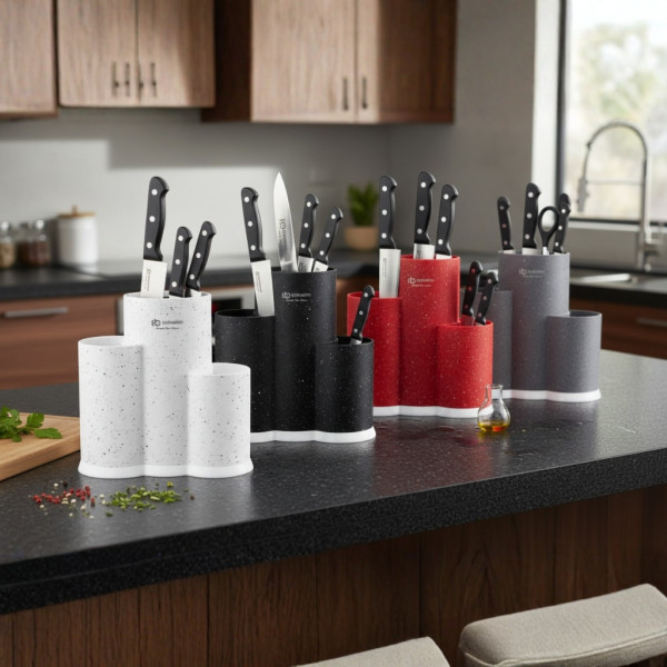 Поставка за кухненски прибори и ножове 3 в 1 Edenberg EB-5106